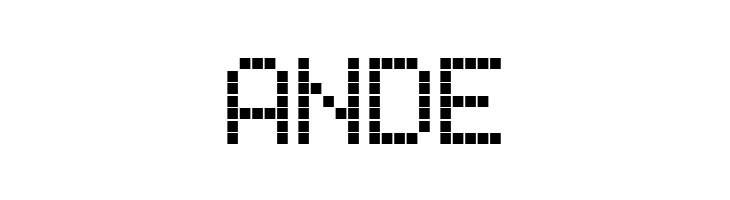 lcd phone  Free Fonts Download