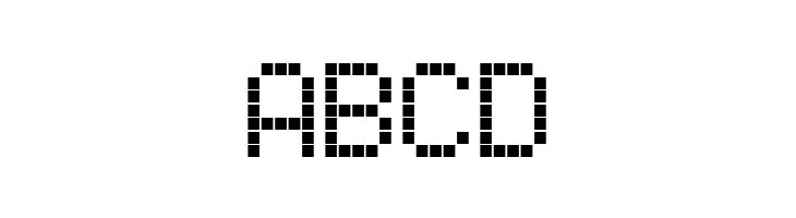 lcd phone  Free Fonts Download