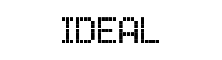 lcd phone  Free Fonts Download