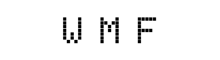 lcd phone  Free Fonts Download