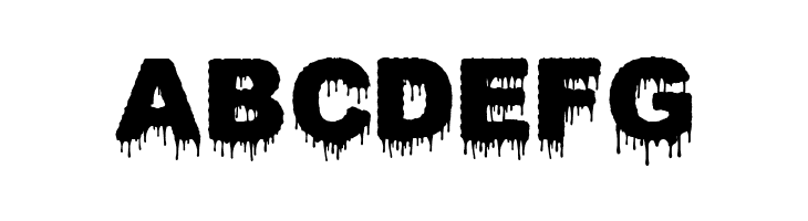 CONFLICT DRIPS PERSONAL USE Bold  Free Fonts Download