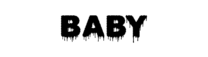 CONFLICT DRIPS PERSONAL USE Bold  Free Fonts Download