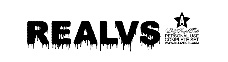 CONFLICT DRIPS PERSONAL USE Bold  Free Fonts Download