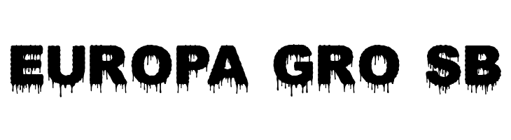 CONFLICT DRIPS PERSONAL USE Bold  Free Fonts Download