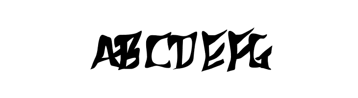 612Koshey(RUS BY LYAJKA) Bold  Free Fonts Download