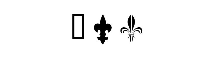 Fleur de Lys Regular  Free Fonts Download