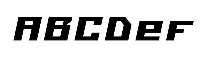 Kiloton v1.0 Italic  Free Fonts Download