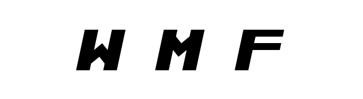 Kiloton v1.0 Italic  Free Fonts Download