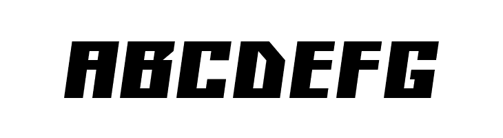 Kiloton Condensed Italic  Free Fonts Download