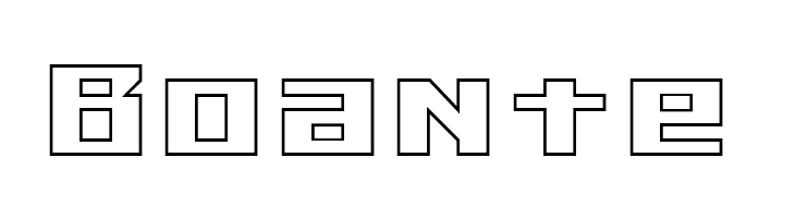 Kiloton Outline  Free Fonts Download