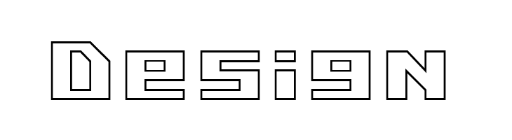 Kiloton Outline  Free Fonts Download