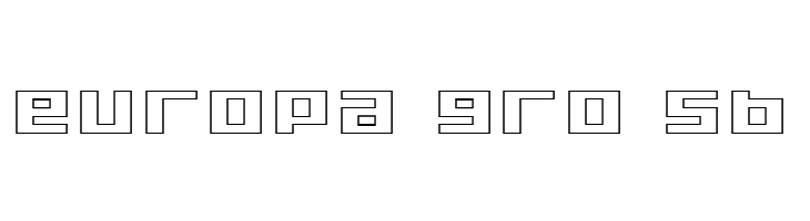 Kiloton Outline  Free Fonts Download