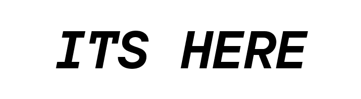 TT Interphases Pro Mono Trl Bold Italic  Free Fonts Download