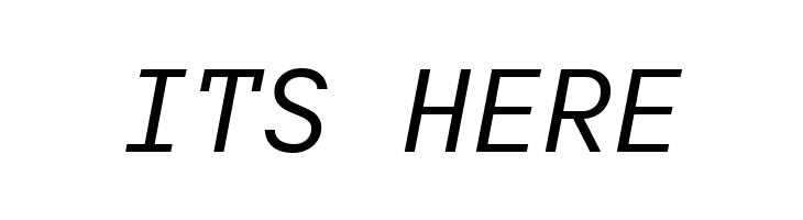 TT Intrphss Pr Mn Trl Vr It  Free Fonts Download