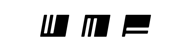 Polydiscous-Italic  Free Fonts Download
