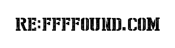 Stencil Style New  Free Fonts Download