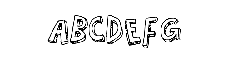 Cartoon Relief  Free Fonts Download