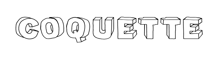 Cartoon Blocks  Free Fonts Download