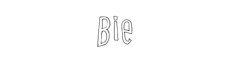 Cartoon East Outline  Free Fonts Download