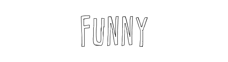 Cartoon East Outline  Free Fonts Download