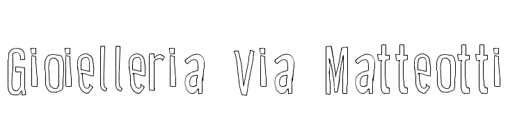 Cartoon East Outline  Free Fonts Download