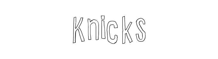 Cartoon East Outline  Free Fonts Download
