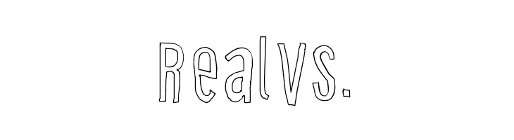 Cartoon East Outline  Free Fonts Download