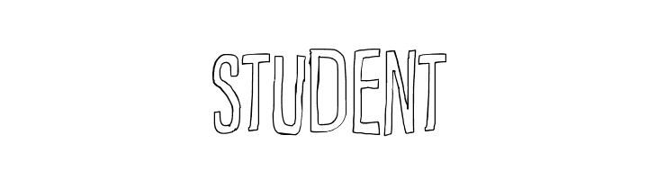 Cartoon East Outline  Free Fonts Download