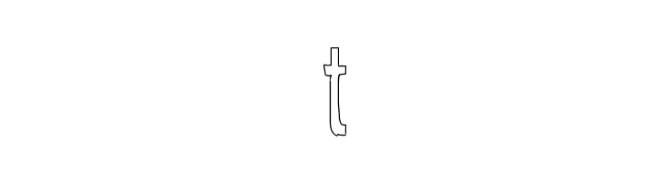 Cartoon East Outline  Free Fonts Download