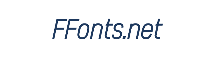 ZF2334 Squarish Regular Italic font — Lorem ipsum body text preview