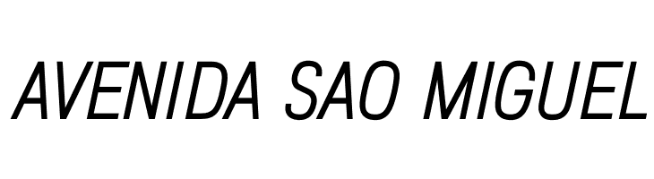ZF2334 Squarish Regular Italic  Free Fonts Download