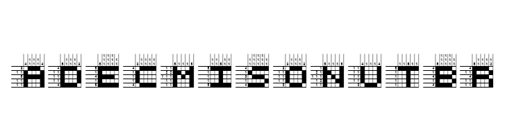 Logic twenty-five A  Free Fonts Download