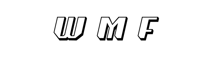 Super Drift 3D  Free Fonts Download