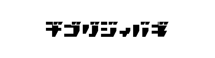 R.P.G. KATAKANA  Free Fonts Download