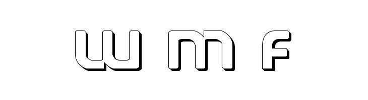 Universal Jack Shadow  Free Fonts Download