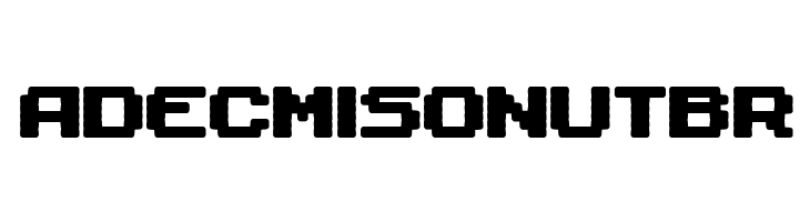 Gaposis Solid BRK  Free Fonts Download