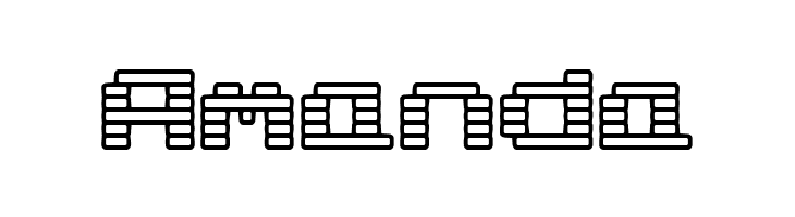 Gaposis Outline [BRK]  Free Fonts Download