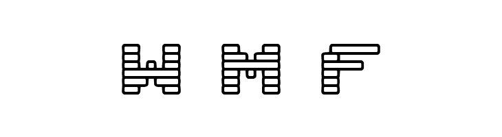 Gaposis Outline [BRK]  Free Fonts Download