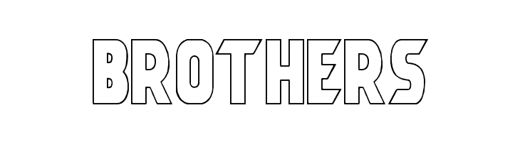 Umbro Outline  Free Fonts Download