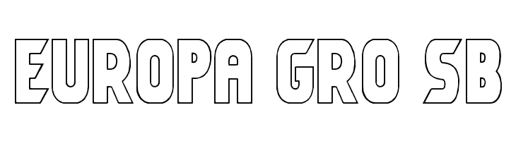 Umbro Outline  Free Fonts Download