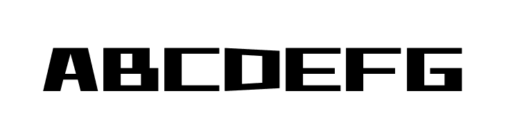 D3 Factorism Alphabet  Free Fonts Download