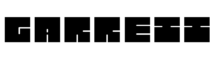 lettres carrées  Free Fonts Download