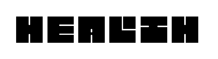 lettres carrées  Free Fonts Download
