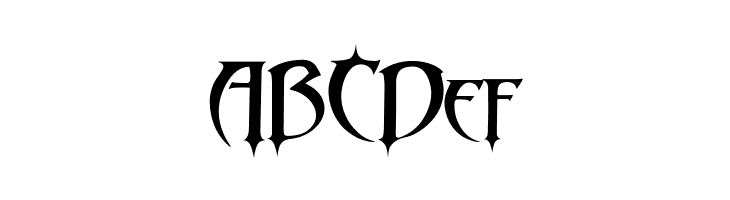 Abaddon-ll  Free Fonts Download