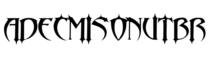 Abaddon-ll  Free Fonts Download