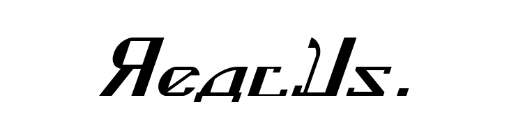 Kremlin Soviet Italic  Free Fonts Download