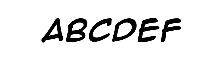 AnimeAce3SK-BoldItalic  Free Fonts Download