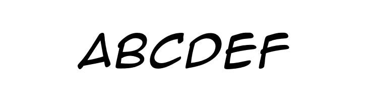AnimeAce3SK-Italic  Free Fonts Download