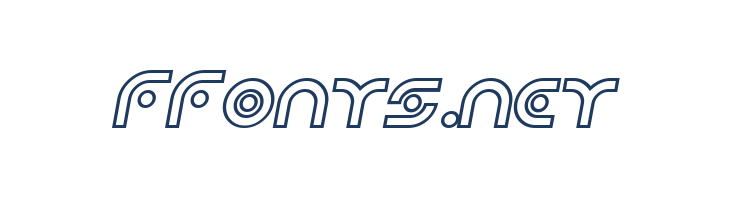 Planetary Orbiter Outline Bold Italic font — Lorem ipsum body text preview