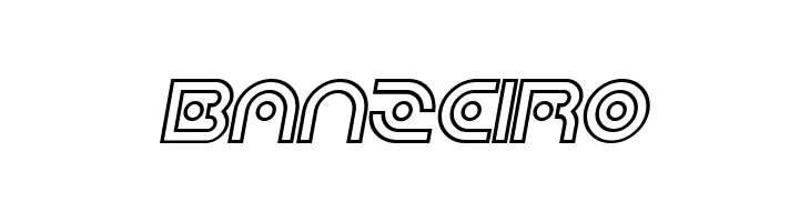 Planetary Orbiter Outline Bold Italic  Free Fonts Download